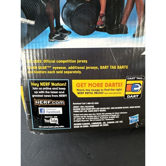 NERF Dart Tag Official Competition Jersey - Size L / XL‎  - NWT - Picture 7 of 9